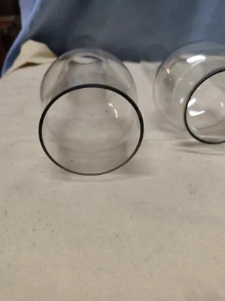 Vetri ricambio lampade vintage