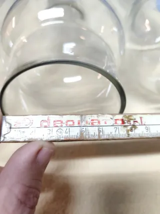 Vetri ricambio lampade vintage