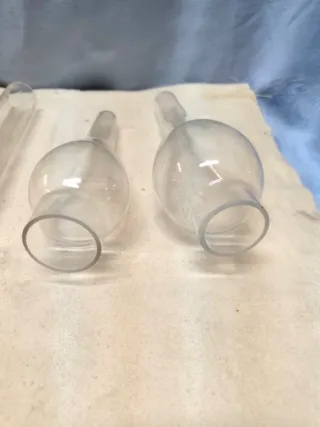 Vetri ricambio lampade vintage