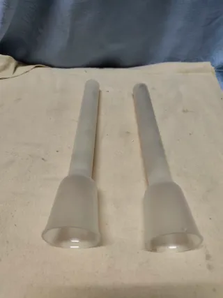 Vetri ricambio lampade vintage