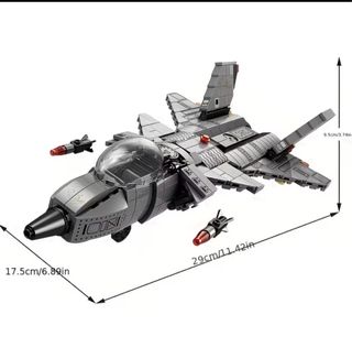 Avión 8en1 Bloques Imitación de LEGO