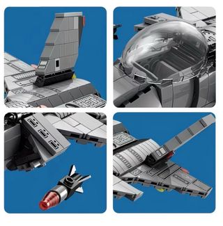 Avión 8en1 Bloques Imitación de LEGO