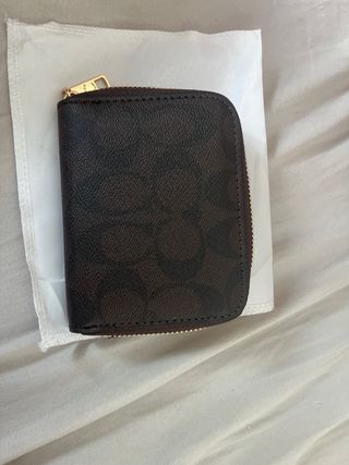 Monedero Coach Marrón