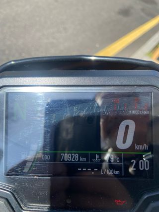 Kawasaki Z650 Negra y Verde