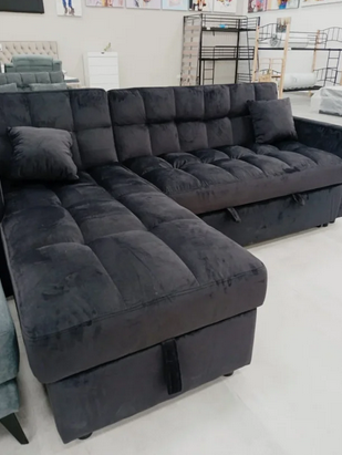 Sofá Cama Negro Reversible - OFERTA