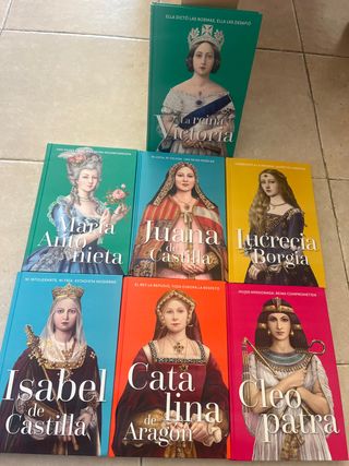 Colección de libros sobre mujeres en la historia