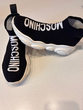 Moschino Teddy Bear nere a calzinoTaglia 34