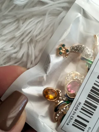 Spilla donna pavone con strass