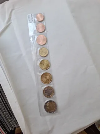 8 Monedas Austria 2025