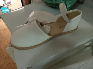 Esparteñas comunión/eventos T.36 sin usar