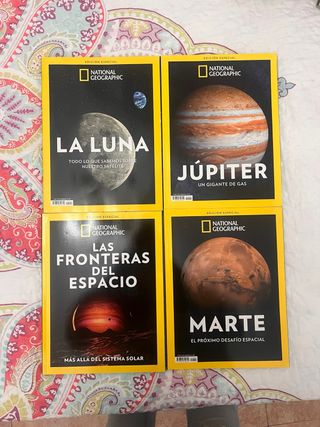 Lote 4 libros National Geographic Espacio – Marte,