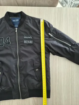 Bomber blu seven 10 anni