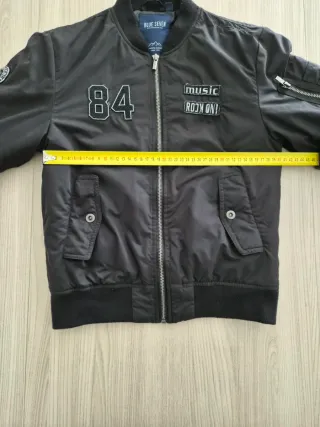 Bomber blu seven 10 anni