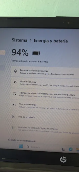 Portátil HP SSD Negro/Gris