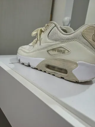 Nike Air Max 90 Beige/Bianco Tg 38.5