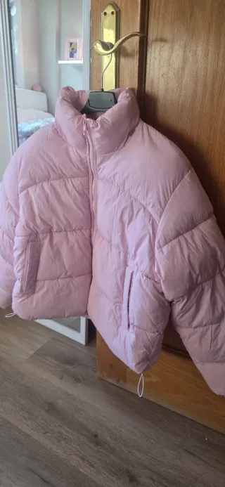 Anorak Bershka rosa T S