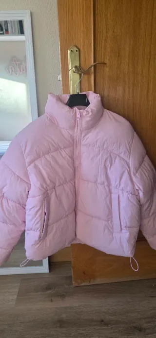 Anorak Bershka rosa T S