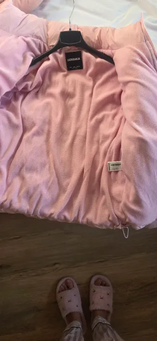 Anorak Bershka rosa T S