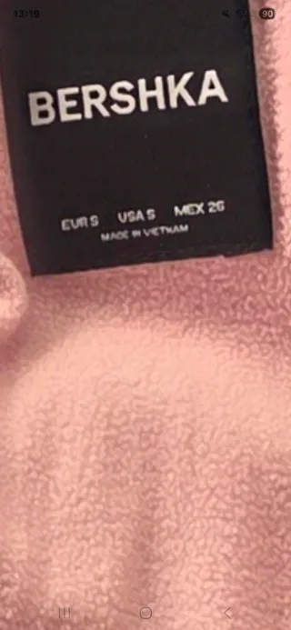 Anorak Bershka rosa T S