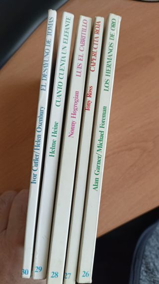 Lote 5 Libros Altea Benjamín (Números 26 al 30)