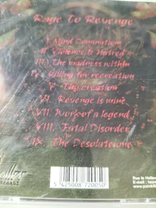 Occult - Rage To Revenge CD (2002)