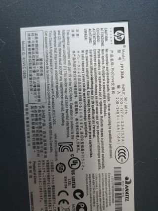 Switch HP ProCurve 2520-24-PoE J9138A