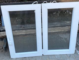 Ventana PVC Blanca Muy Buen Estado