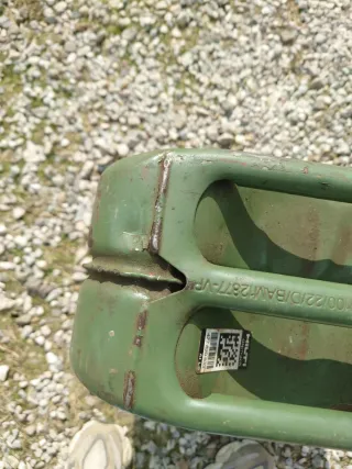 Tanica verde GASOLIO