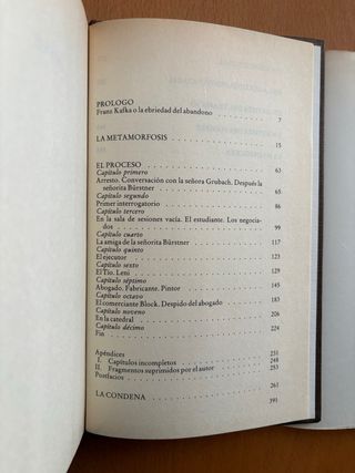 F. Kafka Obras escogidas