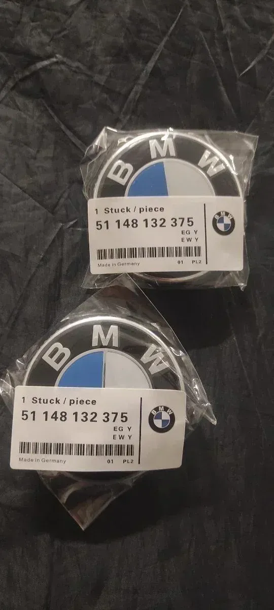 ✅ 2 Adesivi BMW cofano e bagagliaio.