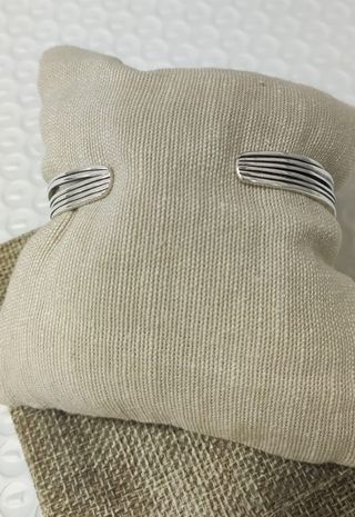 Pulsera Brazalete Plata