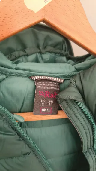 Plumas Rab Mujer Verde