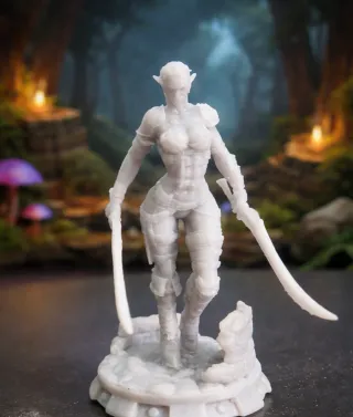 Impresión 3D  de miniaturas  Con muy buena calida