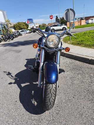 Kawasaki Vulcan 900 Classic Azul