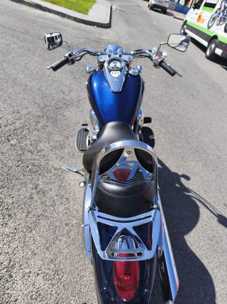 Kawasaki Vulcan 900 Classic Azul