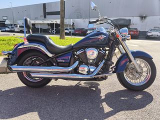 Kawasaki Vulcan 900 Classic Azul