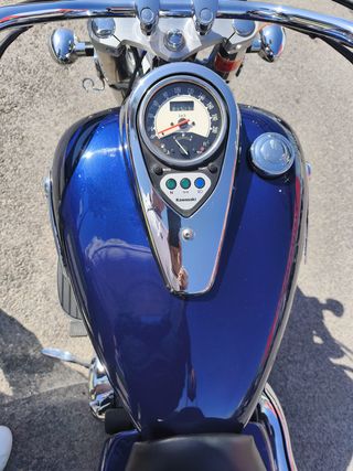 Kawasaki Vulcan 900 Classic Azul