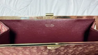 Bolso Christian Dior Monogram Marrón Beige