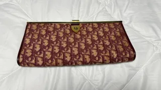 Bolso Christian Dior Monogram Marrón Beige