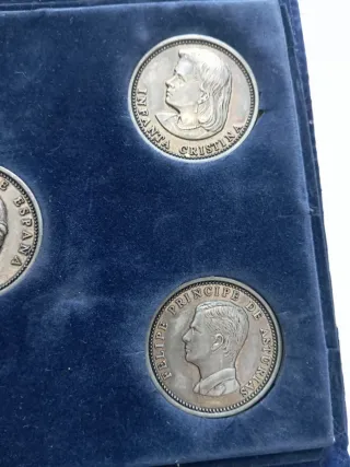 Monedas familia Real Española