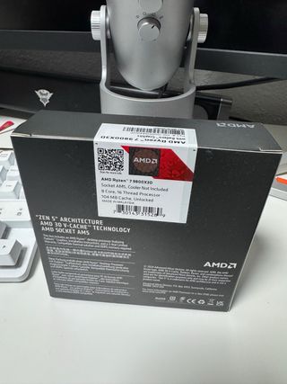 Procesador AMD Ryzen 7 9800X3D