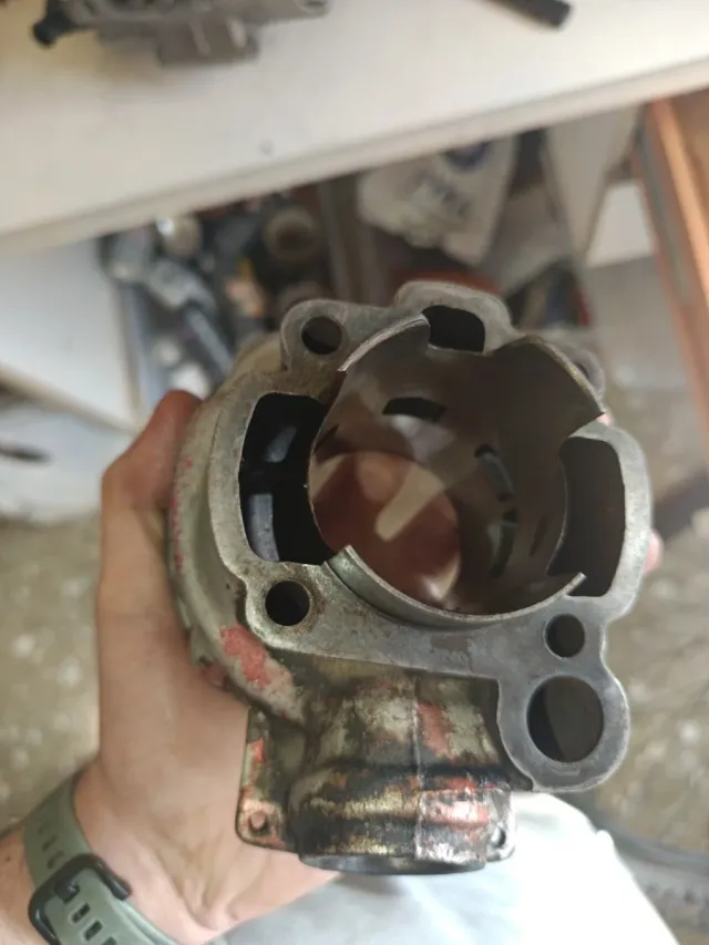 Cilindro 80cc Top Rosa culata culatín