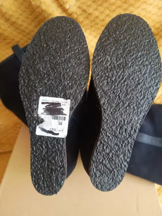 Botas altas Di Bye azul talla 39