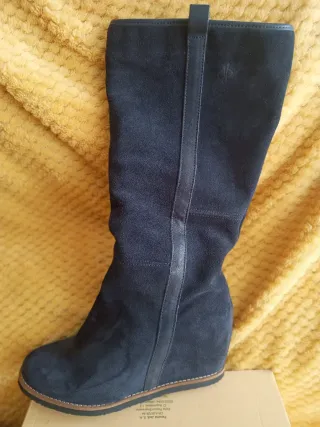 Botas altas Di Bye azul talla 39
