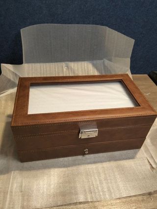 Caja Relojes 12 Ranuras SONGMICS JWB012K01