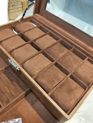 Caja Relojes 12 Ranuras SONGMICS JWB012K01