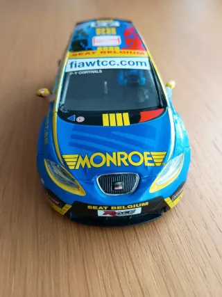 Coche Scalextric Seat Leon WTCC