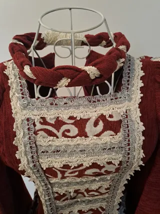 Traje Medieval Niña Artesanal