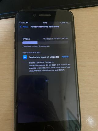 iPhone 8 Plus 256GB Negro