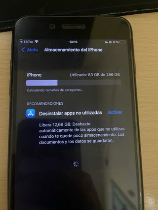 iPhone 8 Plus 256GB Negro